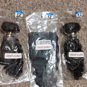 Deep Curly Brazilian human hair